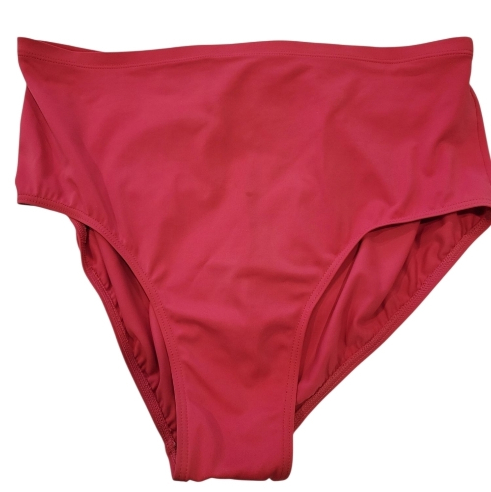 Womans Large Bikini Swin Suit Bottom In Pink